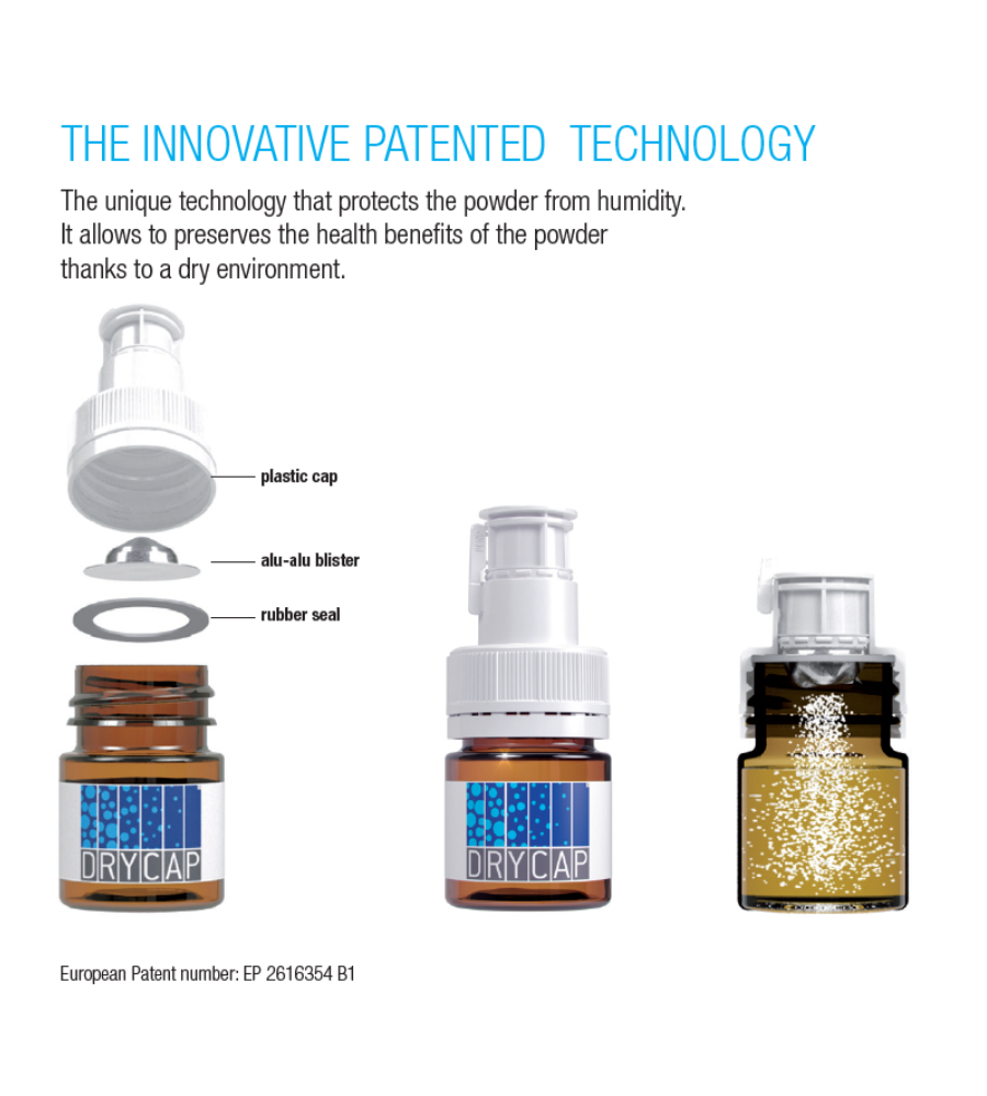 Dry-cap: packaging del prodotto di Biofarma Group per contrastare i disturbi cognitivi